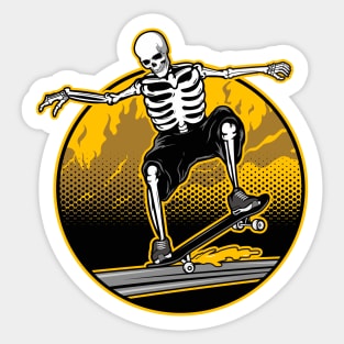 Skateboard 90's Sticker